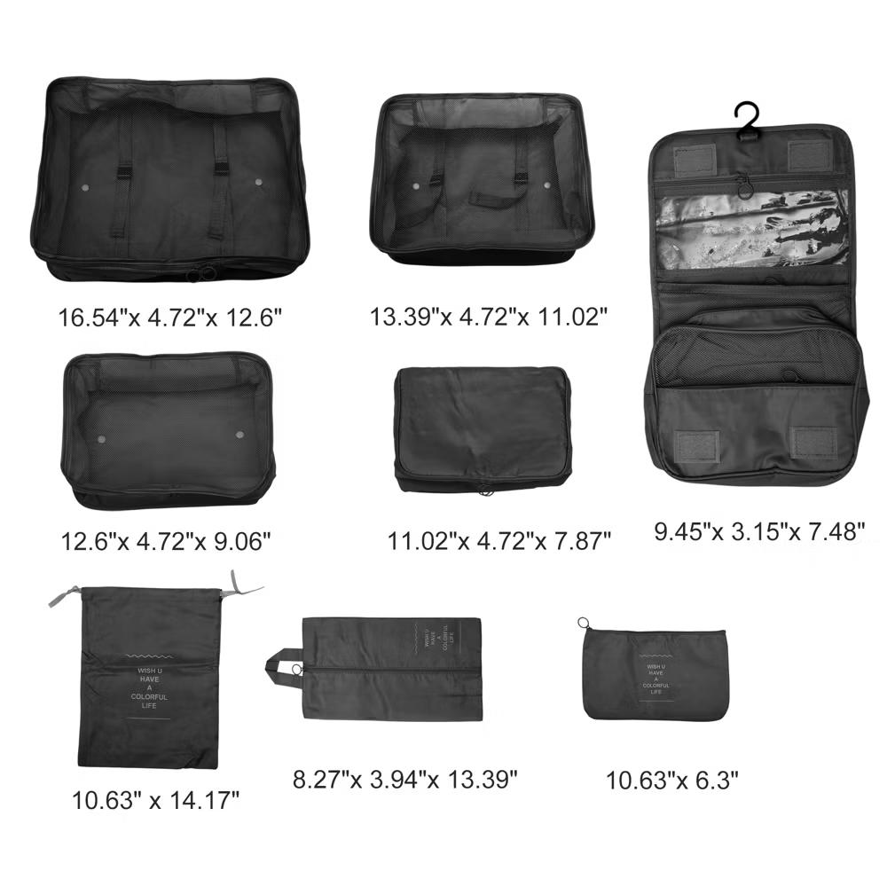 Portable Packing Cube Set 8 Pcs - Image 12