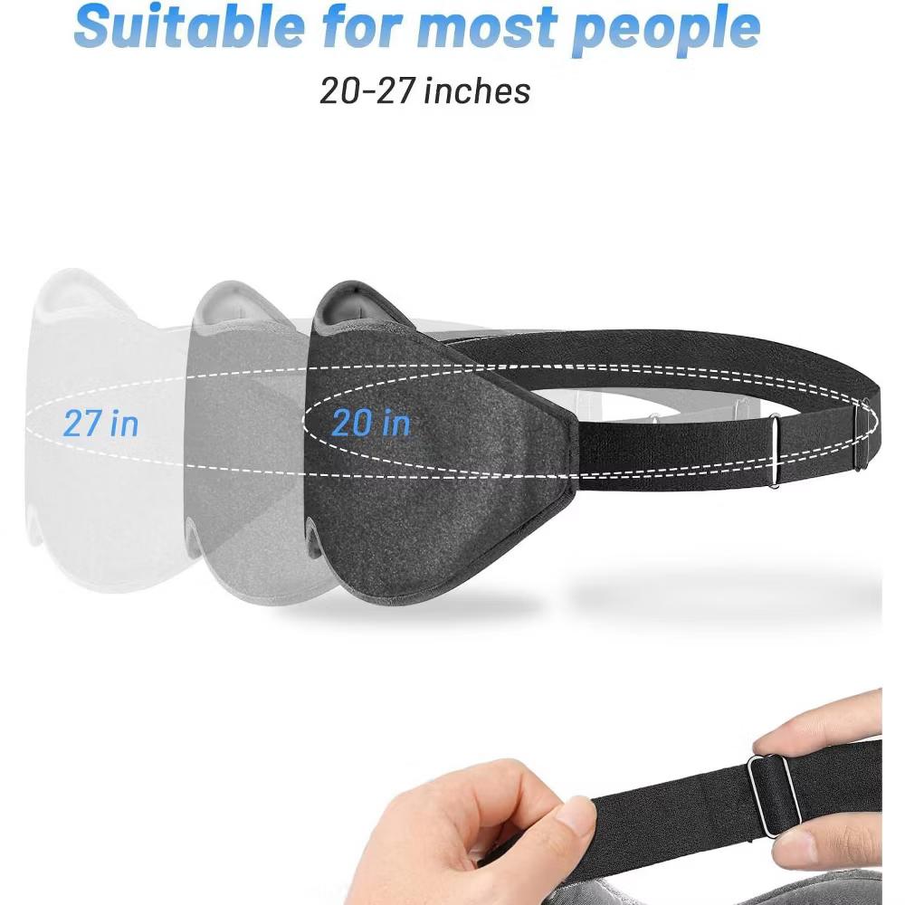 Albatross Health Sleep Eye Mask for Men and Women, Ideal for Lash Extensions, Travel Blackout Night Blindfold with Adjustable Strap - Image 19