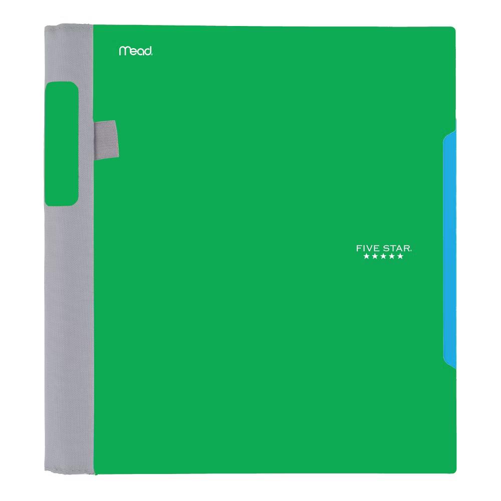 Five Star 1 Subject College Ruled Advance Spiral Notebook with Pocket Dividers (Colors May Vary): Lined Paper, 8.5x11, 100 Pages - Image 2
