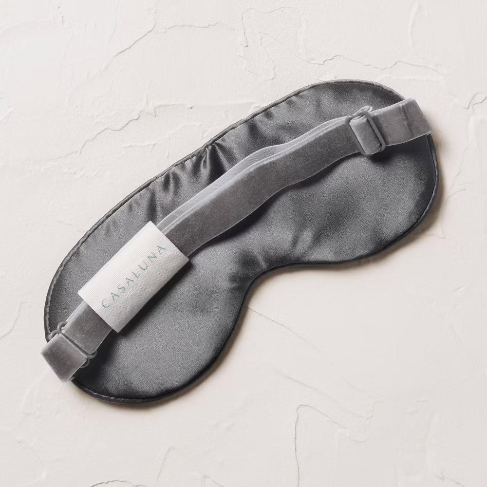 Solid Silk Eye Mask - Image 3