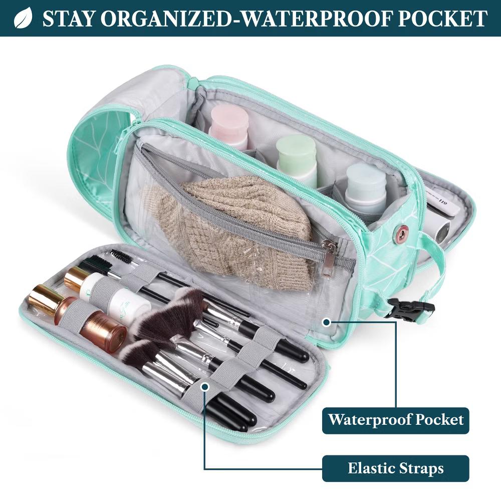 Toiletry Bag Women Men, Travel Toiletries Organizer Case, Essentials Shaving Dopp Kit, Cosmetic Make Up Accessories - Image 26