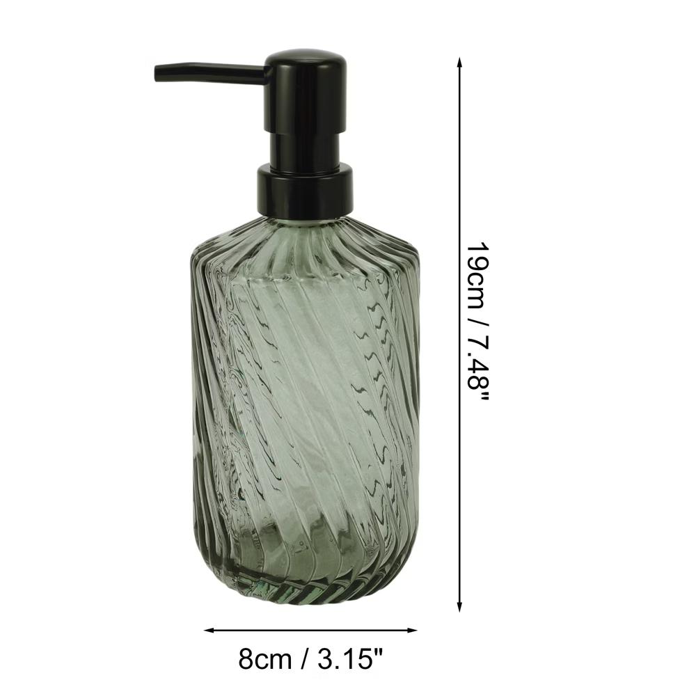 Simple Twill Lines Soap Pump Dispenser 450ml 1 Pc - Image 16