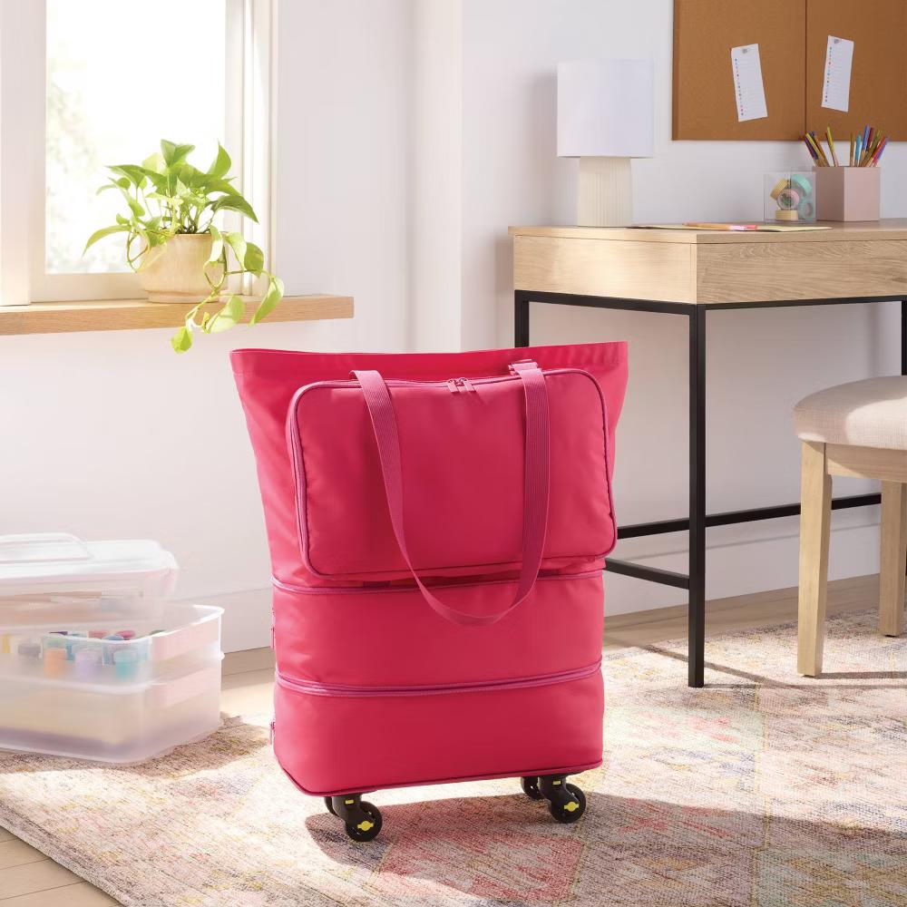 Collapsible Rolling Tote - Image 24
