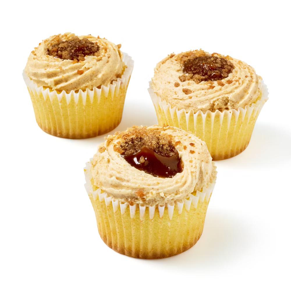 Harvest Cinnamon Churro Mini Cupcakes - 10.58oz/12ct - Image 2