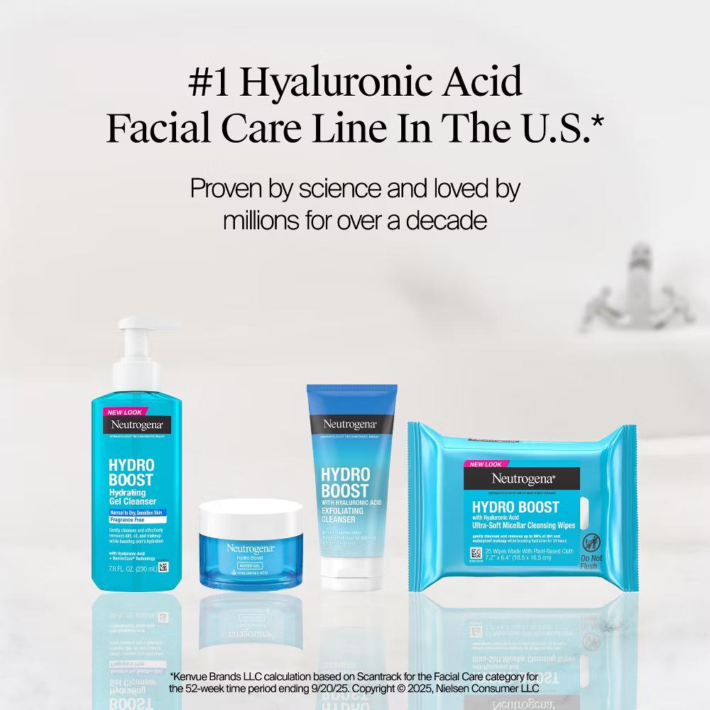 Neutrogena Hydro Boost Moisturizing Face Mask with Hyaluronic Acid for Dry Skin - 1oz: Noncomedogenic, Paraben-Free, Scented - Image 4