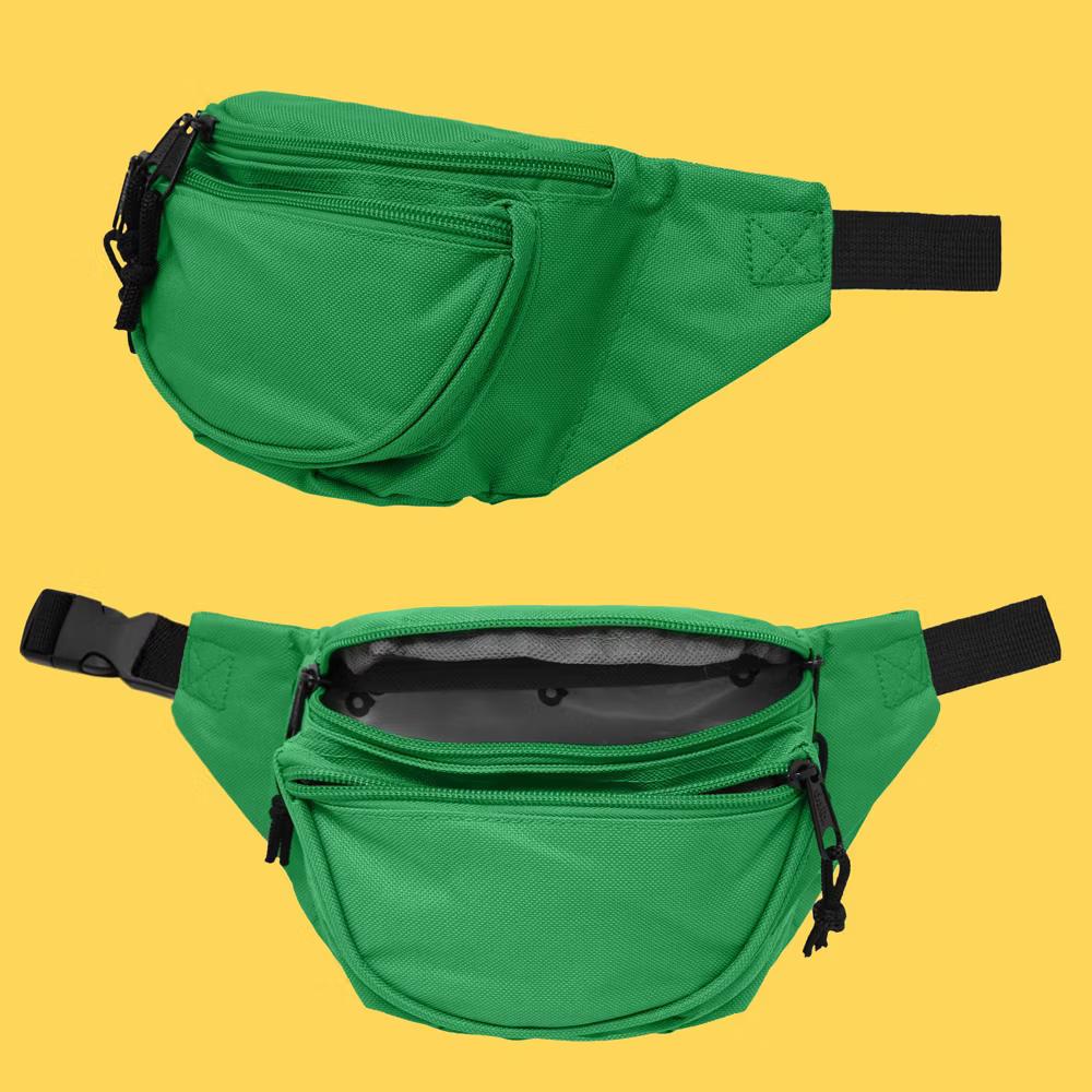 Dalix Fanny Pack w/ 3 Pockets Traveling Concealment Pouch Airport Money Bag - Image 12