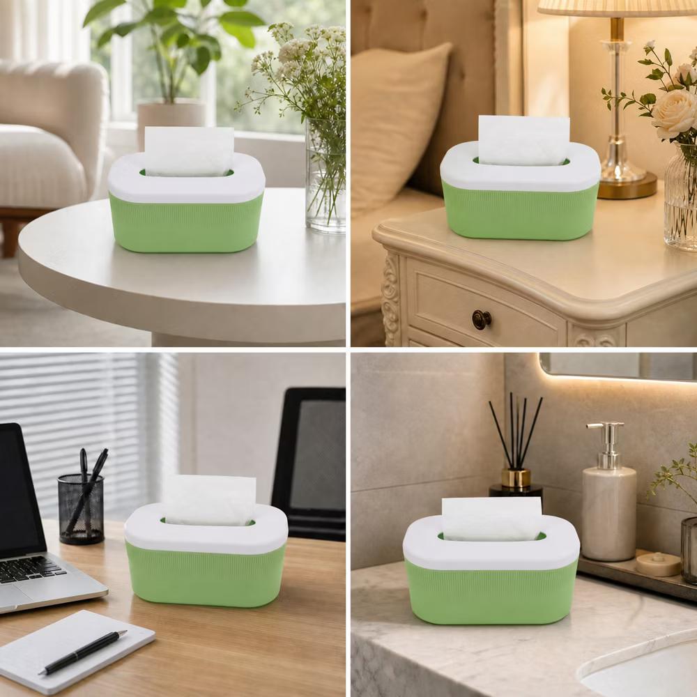 Vertical Stripes Tissue Box Cover 1 Pc - Image 19