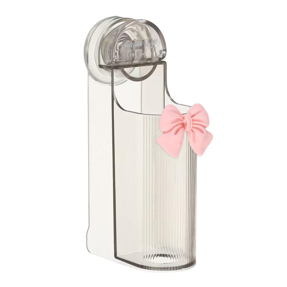 Toothbrush Holder, Wall Mounted Plastic Toothbrush Organizer - Image 3