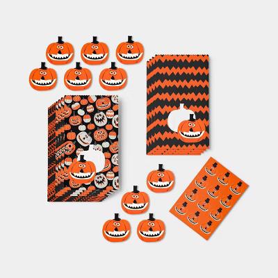 12ct Pumpkin Treat Bags Party Favor