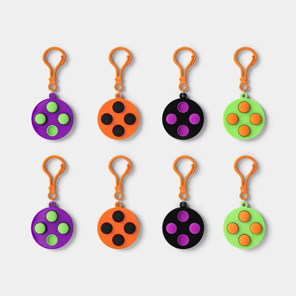 8ct Button Fidget Bag Tags Party Favor - Image 3