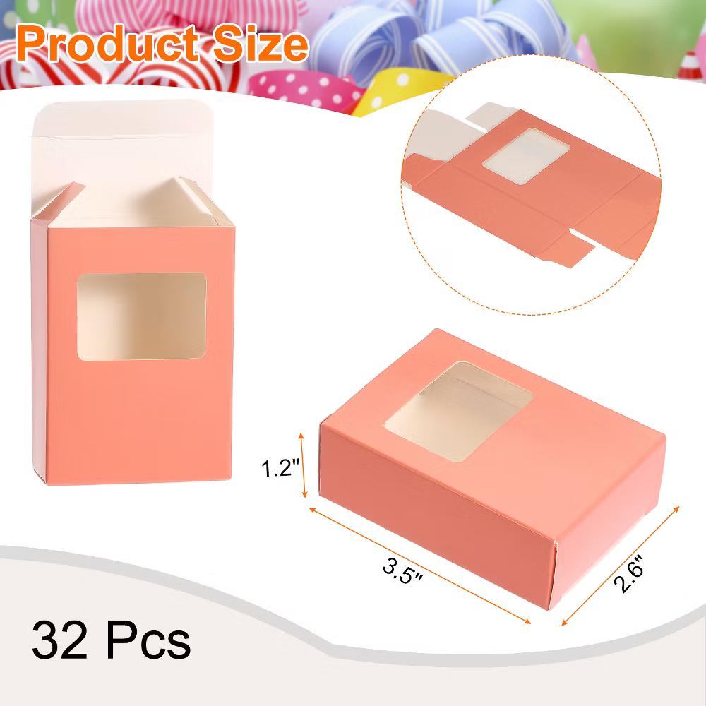 Durable Soap Packaging Boxes Window Design Versatile Applications Gift Box 32 Pcs - Image 38