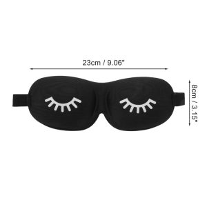 Eyelash Pattern 3D Eye Mask 1 Pc
