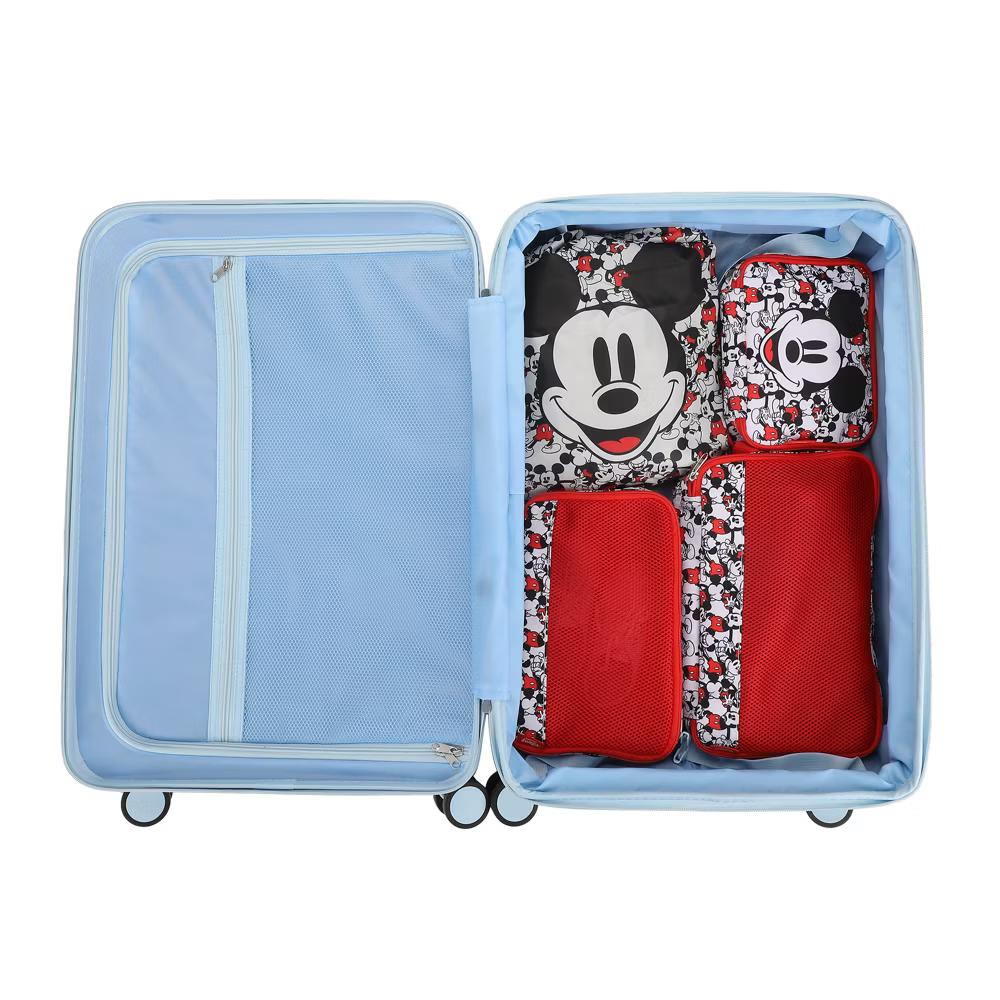 Mickey Mouse Character Face 4-Piece Packing Cube & Laundry Bag Set - Image 3