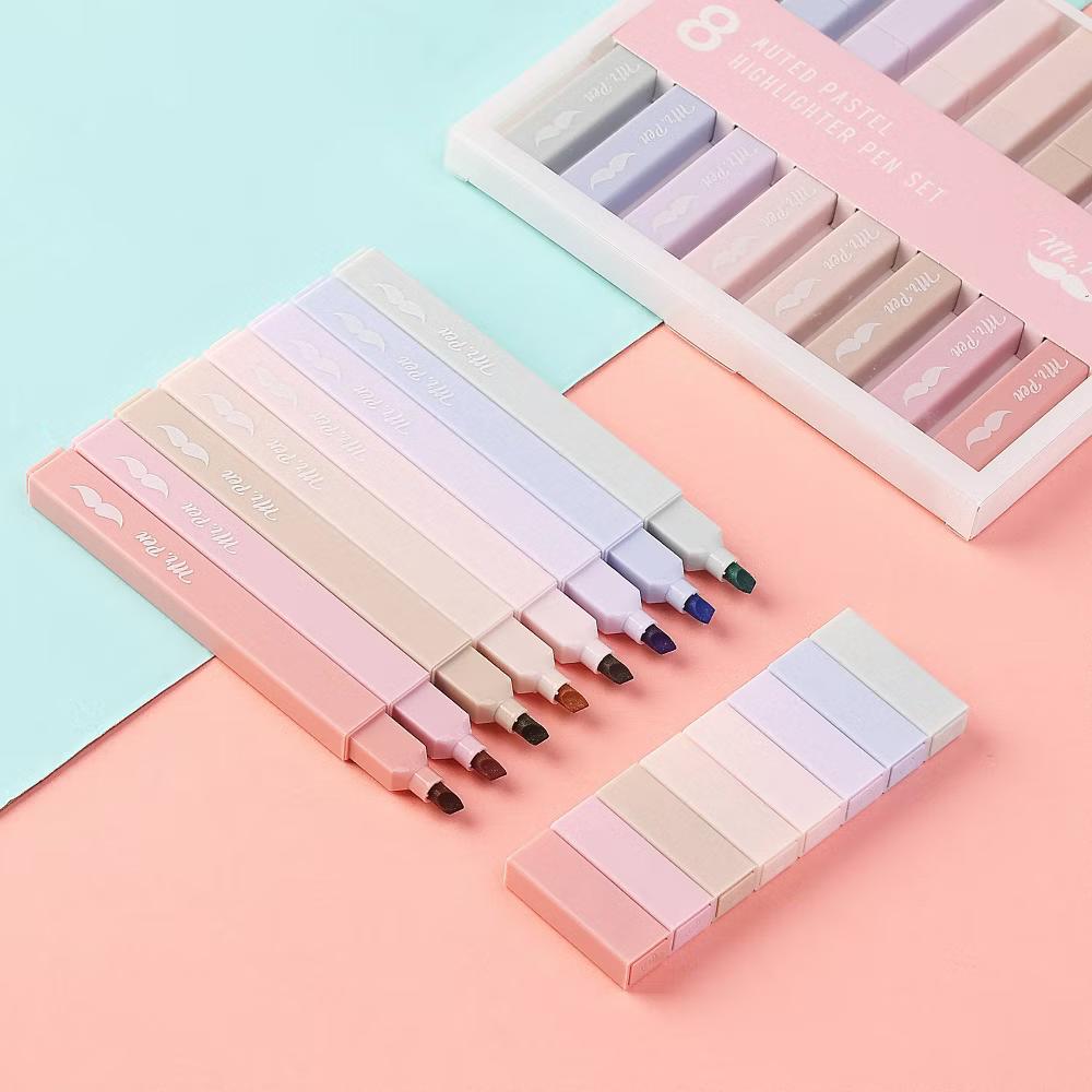 Mr. Pen 8pk Aesthetic Highlighters - Image 7
