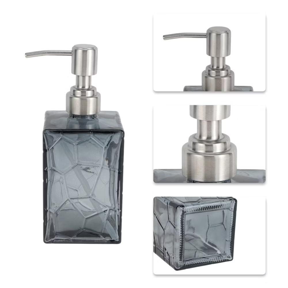 Texture Pattern Pump Soap Dispenser 1 Pc - Image 23