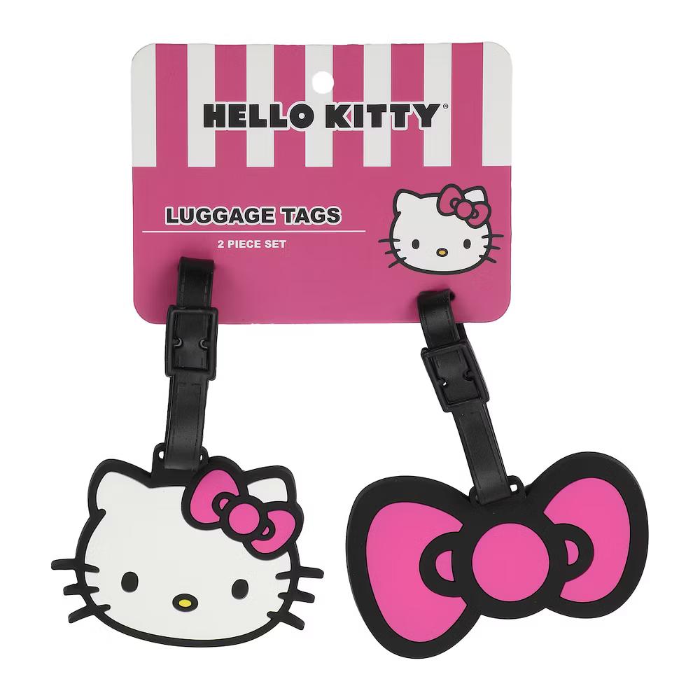 2pc Youth Luggage Tag Set - Molded Rubber with Printed ID Card - Image 4