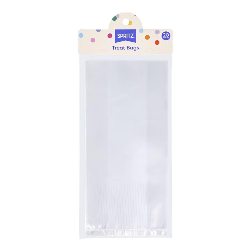 20ct Clear Cello Favor Bag - Polypropylene Gift Bags for Birthday, Wedding, All Occasions, 10" 5" - Image 3