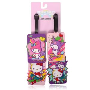& Friends 4-Piece Luggage Tag Set - Cute Travel Essentials