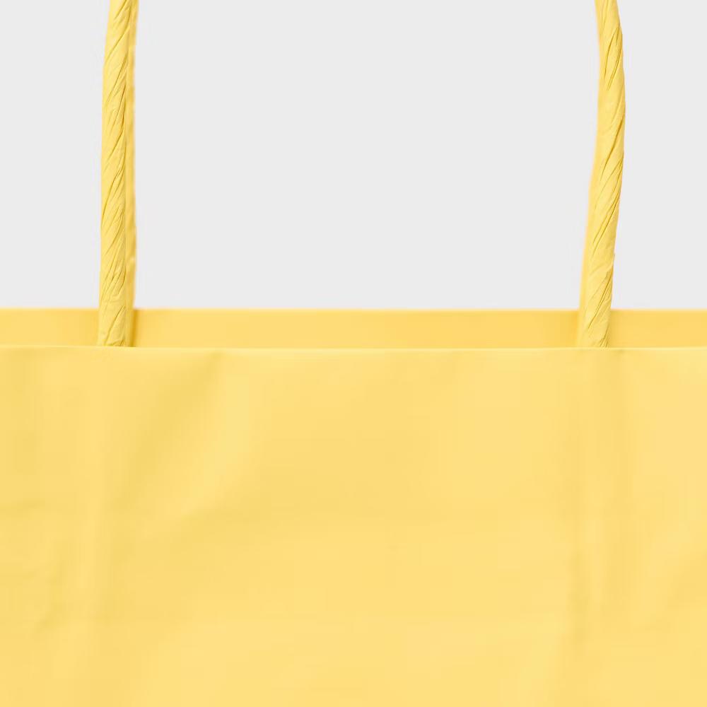 Large Gift Bag Yellow - Image 2