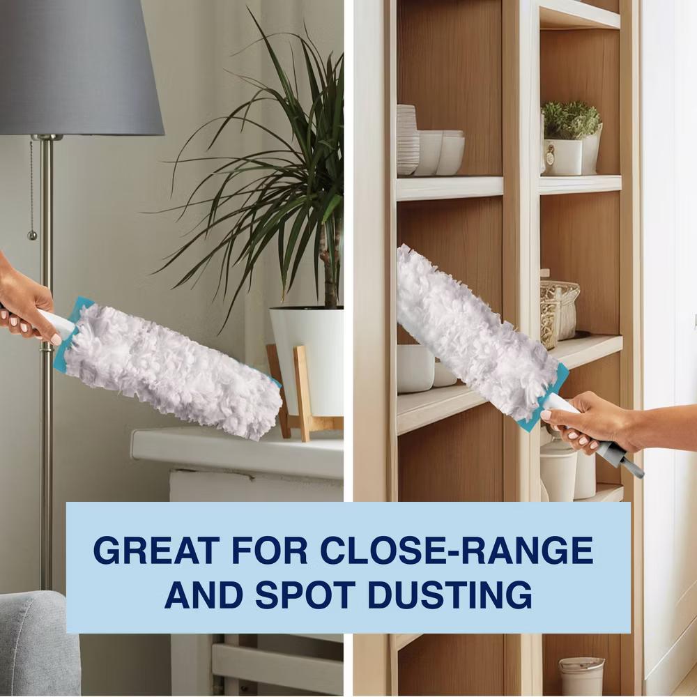 Bona High Performance Dusting System Reusable Dusting Sleeves 2ct Short Handle Duster Kit - Image 7