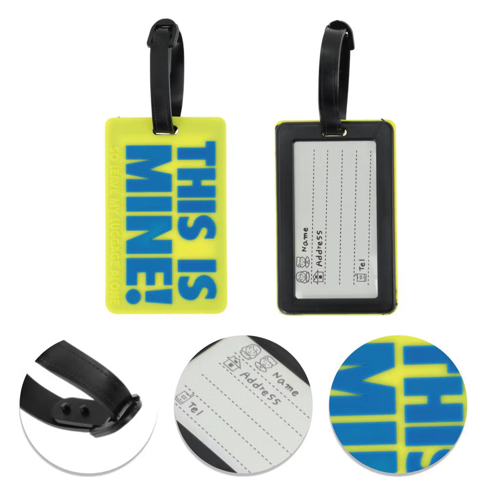 THIS IS MINE Pattern Luggage Tag 1 Pc - Image 17