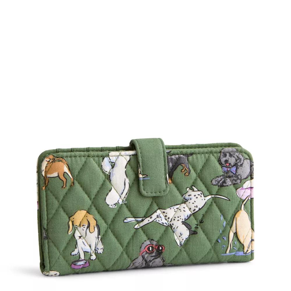 Women's Outlet Cotton Medium Essential Tab Wallet - Image 4
