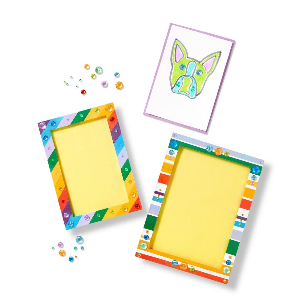 273ct Rainbow Gem Stickers - Rhinestone & Gemstone Face & Heart Stickers - Image 2