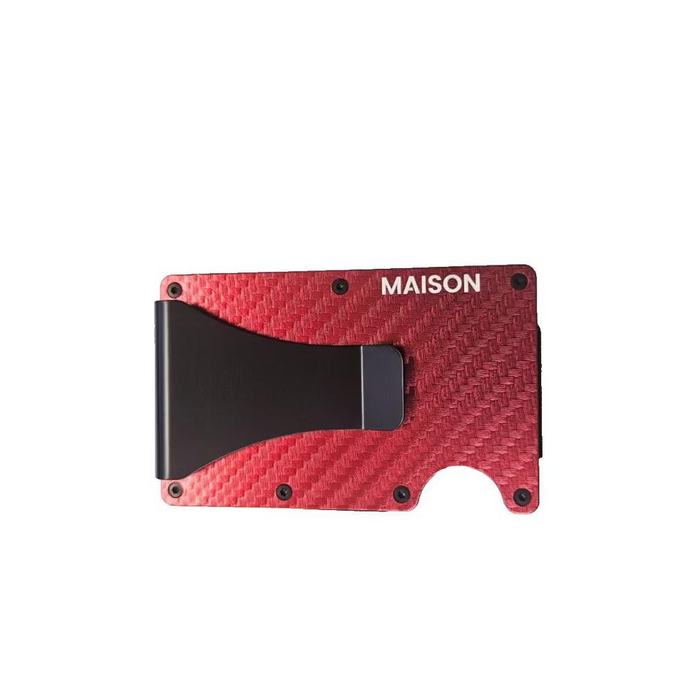 Maison Wallet for Men Aluminium RFID Card Holder with Money Clip - Image 17
