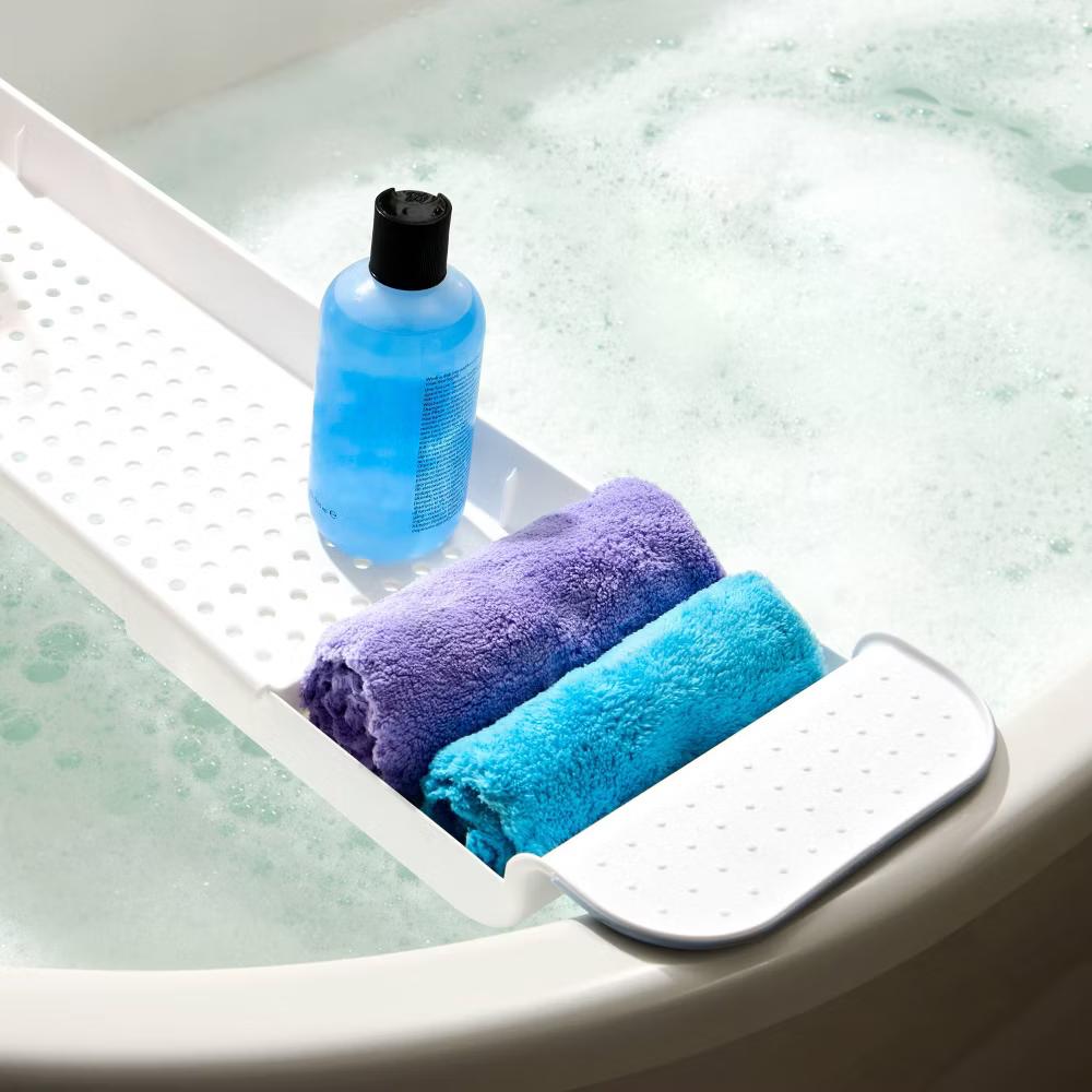 madesmart Expandable Bathtub Tray - Image 2