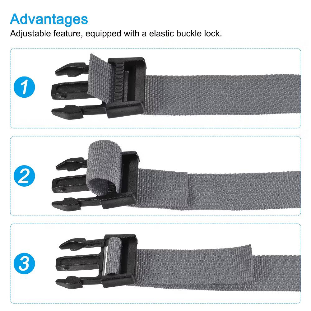 Outdoor Trave Backpack Adjustable Buckle Belt Luggage Straps - Image 8