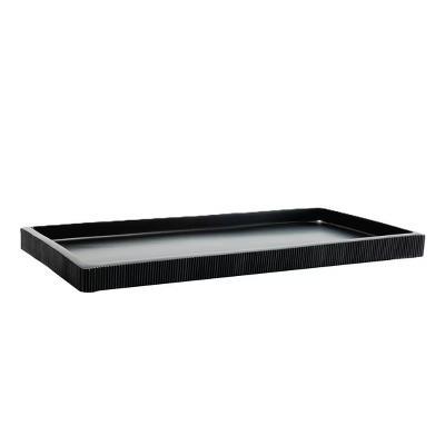 Fitzroy Resin Bathroom Tray Black - Image 3
