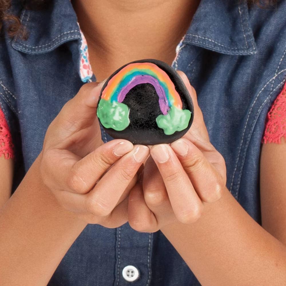 Creativity for Kids Glow in the Dark Rock Painting Kit: DIY Art for Kids Activities, Painted Rock Kits, Ages 6 - Image 9