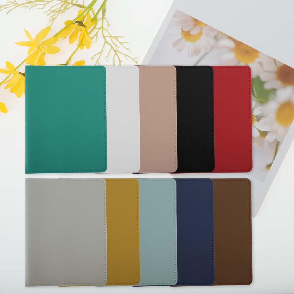 Solid Color Passport Holder 1 Pc - Image 13