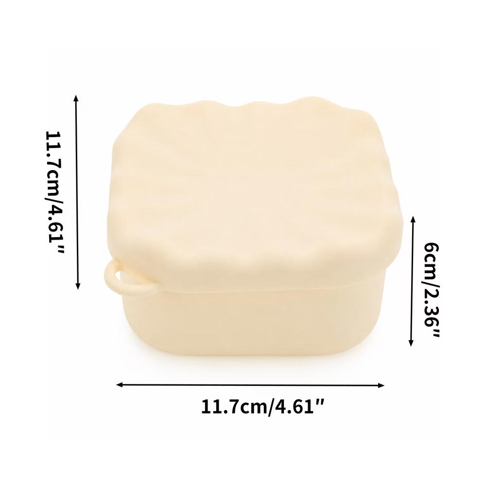Square Soap Dish With Lid 1 Pc - Image 29