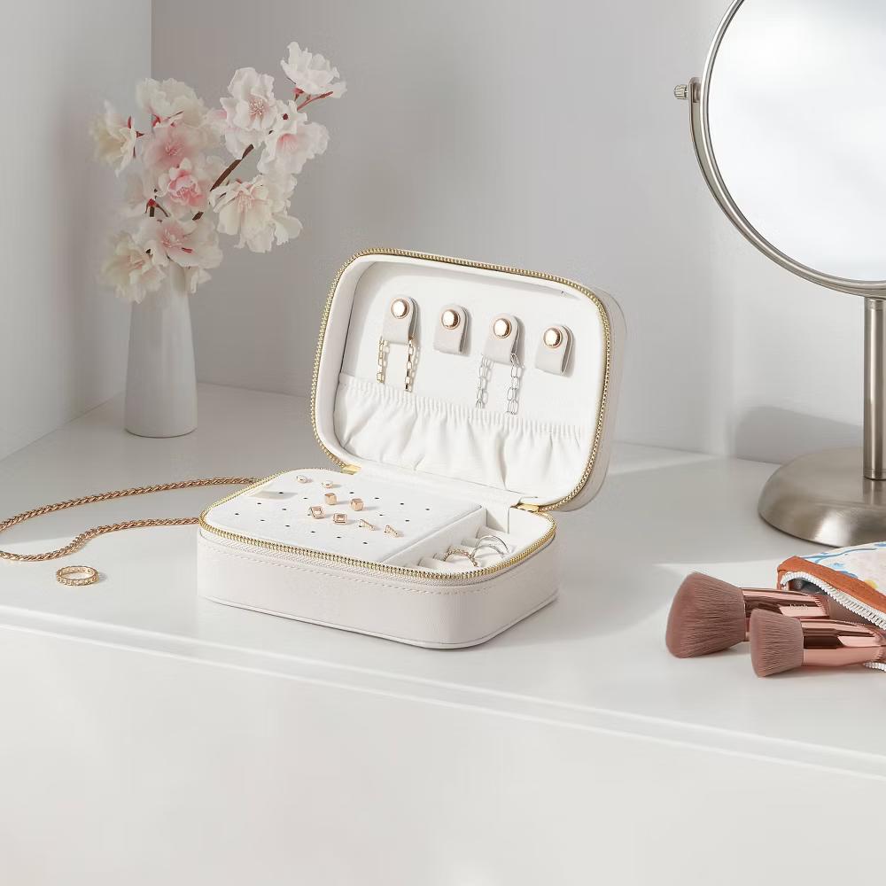 Large Travel Accessory Organizer Taupe - Image 3