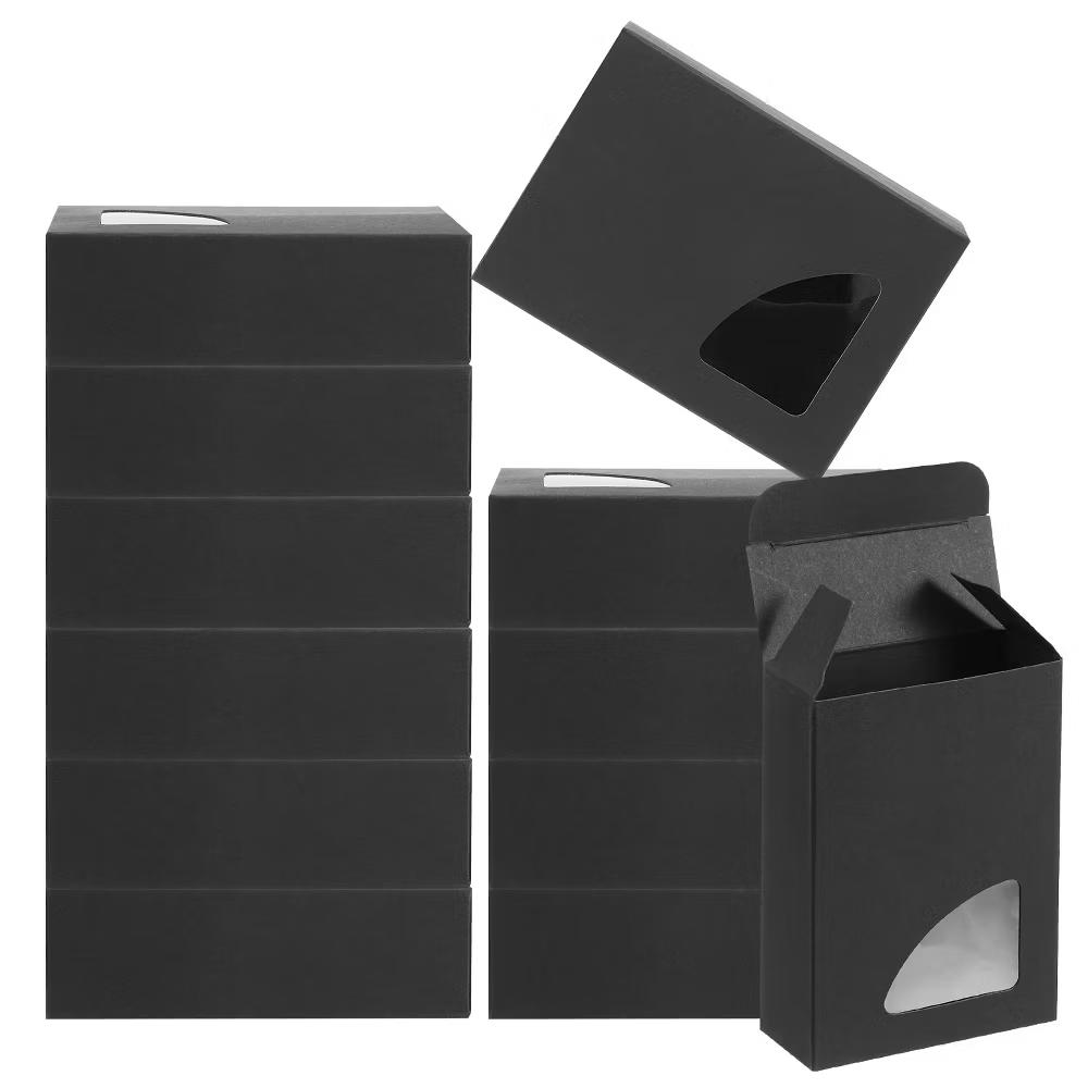 Paper Sturdy Soap Box with Triangle Pattern Clear Window 30 Pcs - Image 6