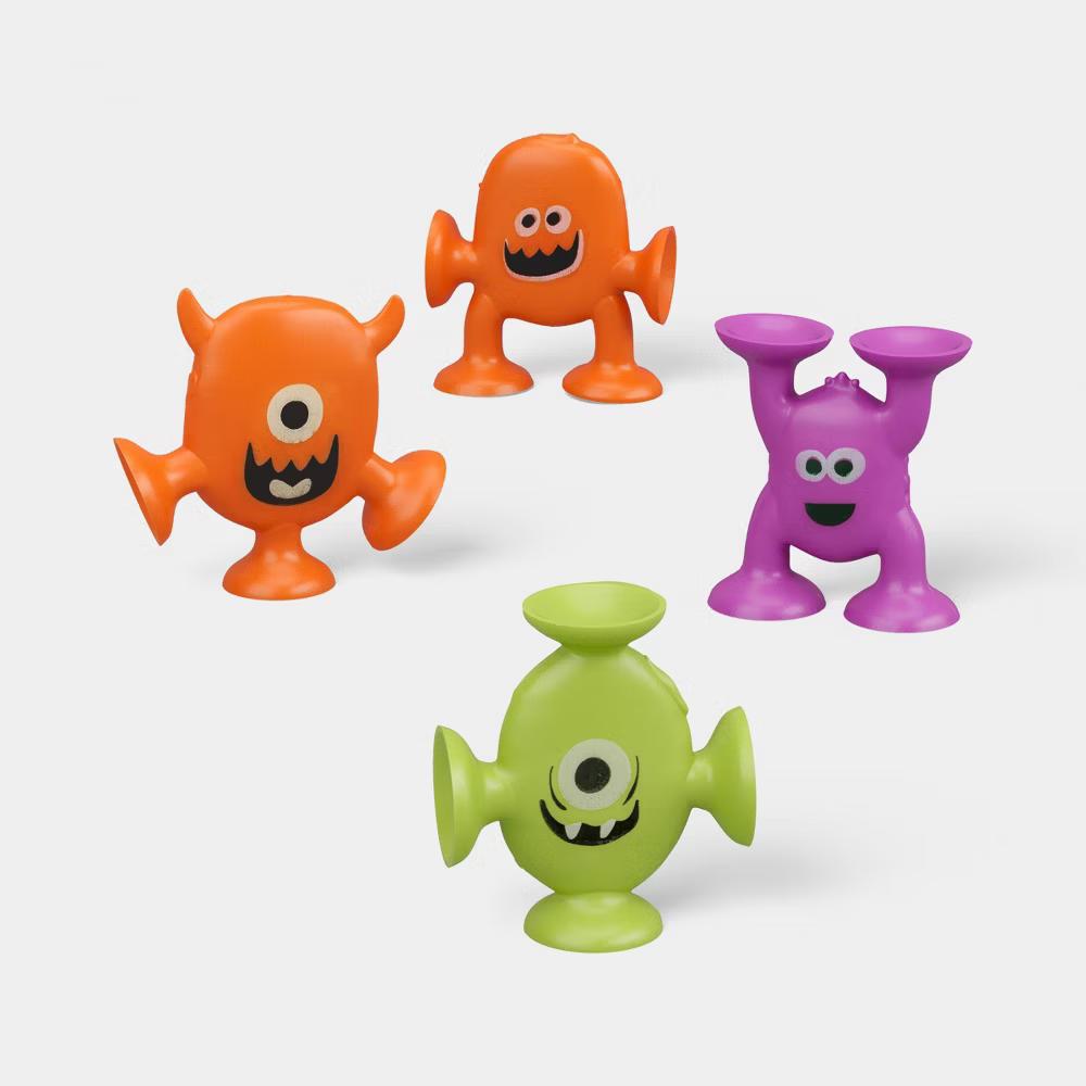 12ct Mini Monster Suction Cups Party Favor - Image 2