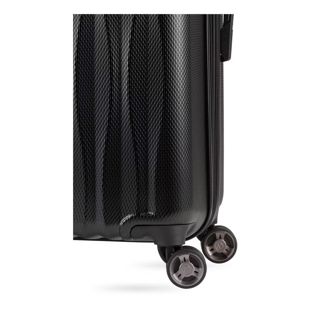 Energie Hardside Large Checked Spinner Wheels Suitcase - Image 3