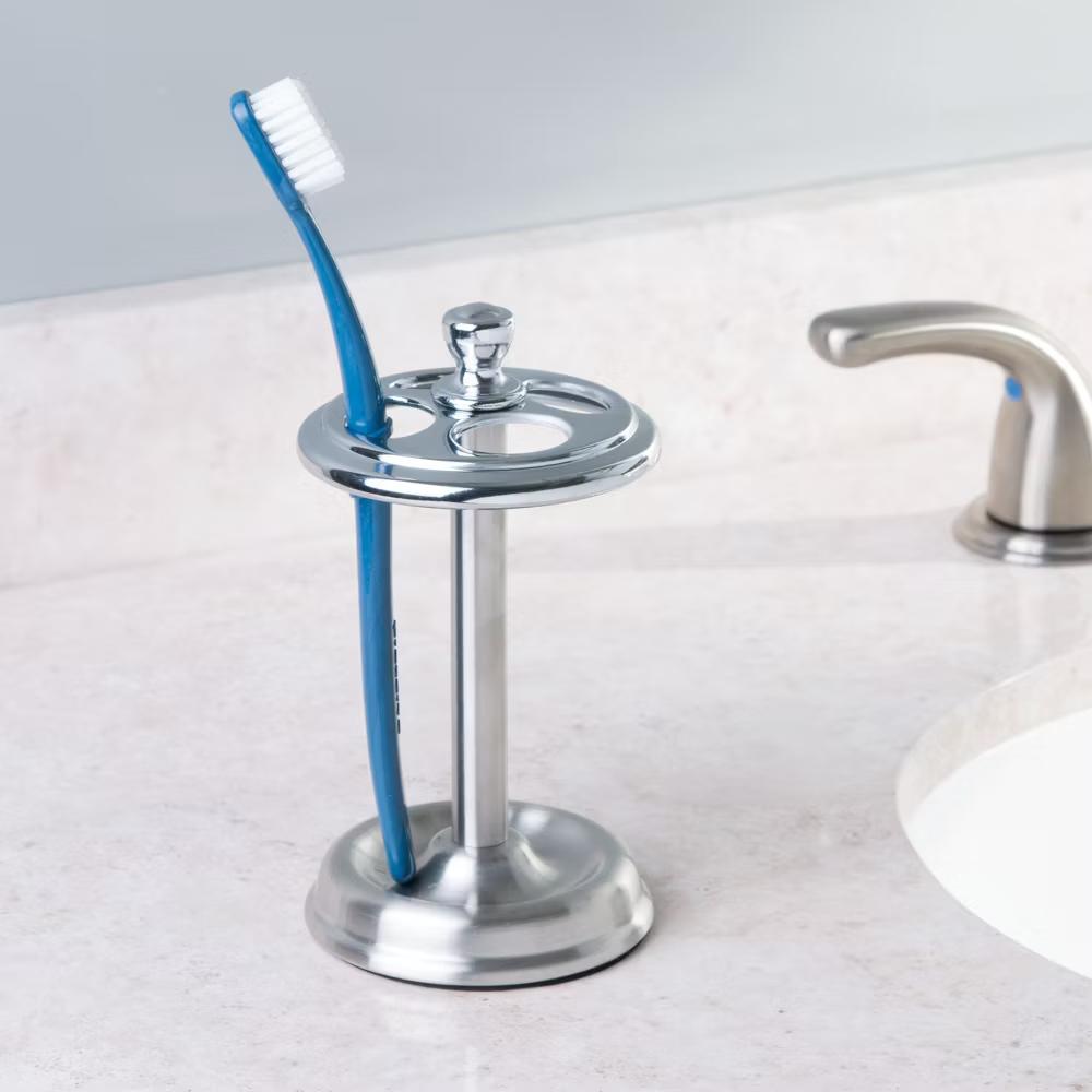 4-Section Toothbrush Organizer for Countertop - Split - Image 4