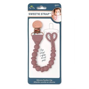 Beaded Pacifier Clip - Universal Fit, Silicone Holder