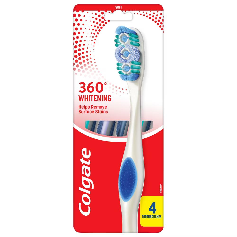 360 Optic White Whitening Manual Toothbrush - Soft - Image 13