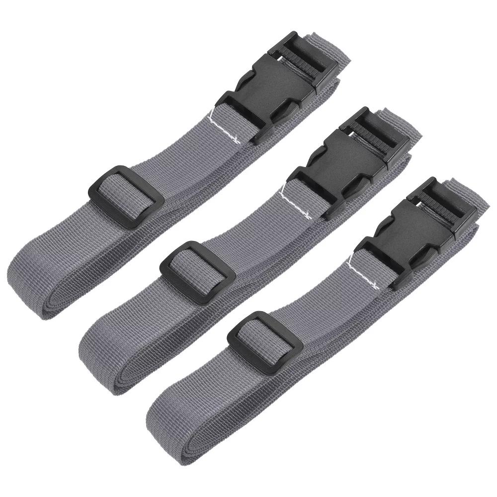 Travel Accessory Luggage Adjustable Buckle Belt Utility Strap 3 Pcs - Image 2