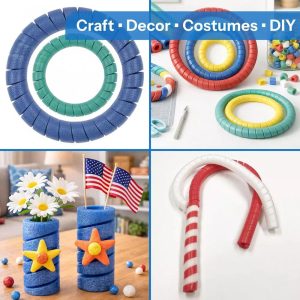 Oodles of Noodles Curlz 4-Pack 48" Spiral Foam Tubes