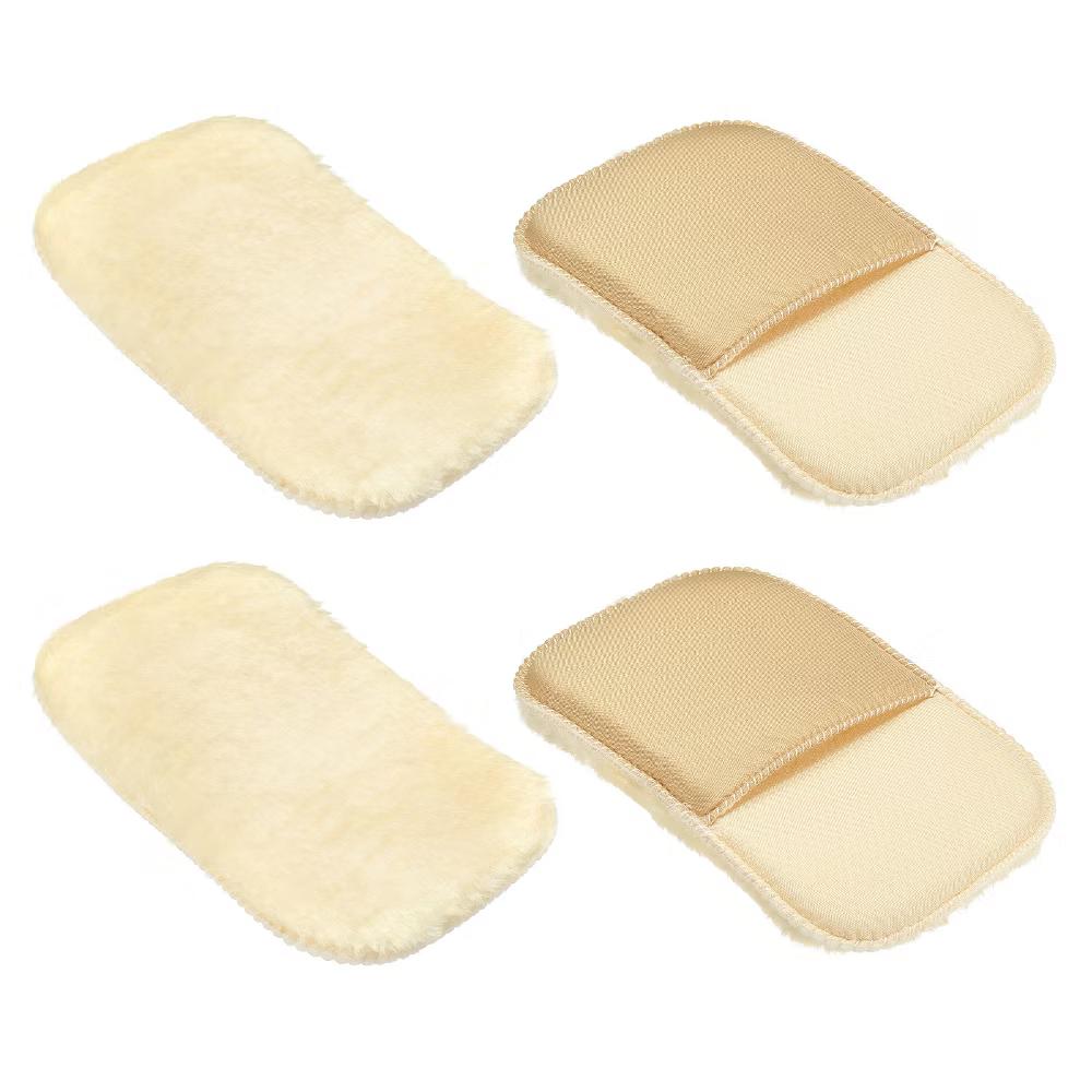 Leather Boots Shoes Polishing Cleaning Shine Gloves 4 Pcs