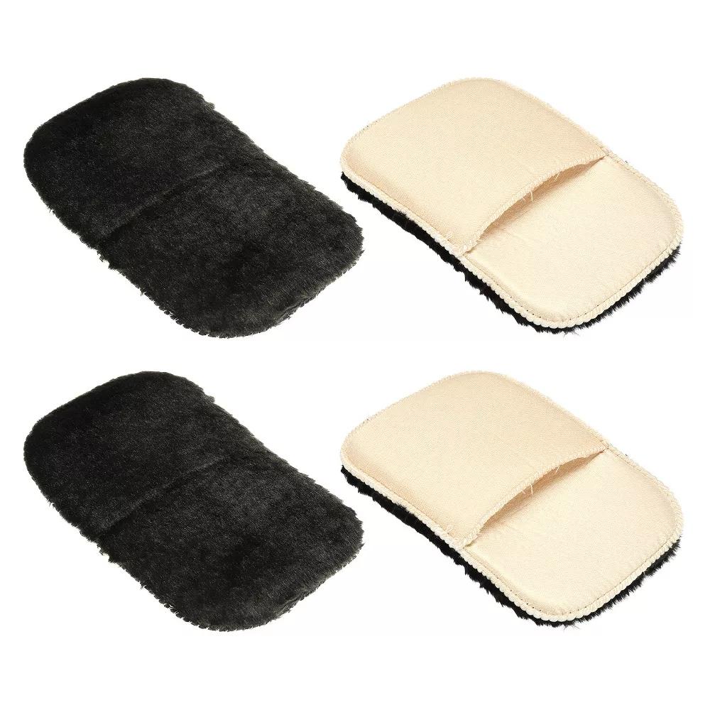 Leather Boots Shoes Polishing Cleaning Shine Gloves 4 Pcs - Image 4