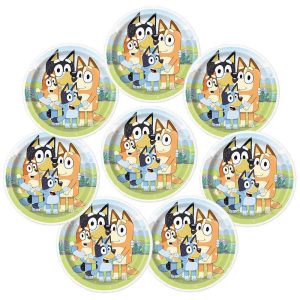 9" 8ct Party Dinner Paper Plates