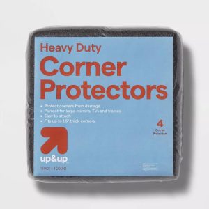 4pk Corner Protectors - Foam Wrap for Moving & Packing Supplies, 8x8, 2lb