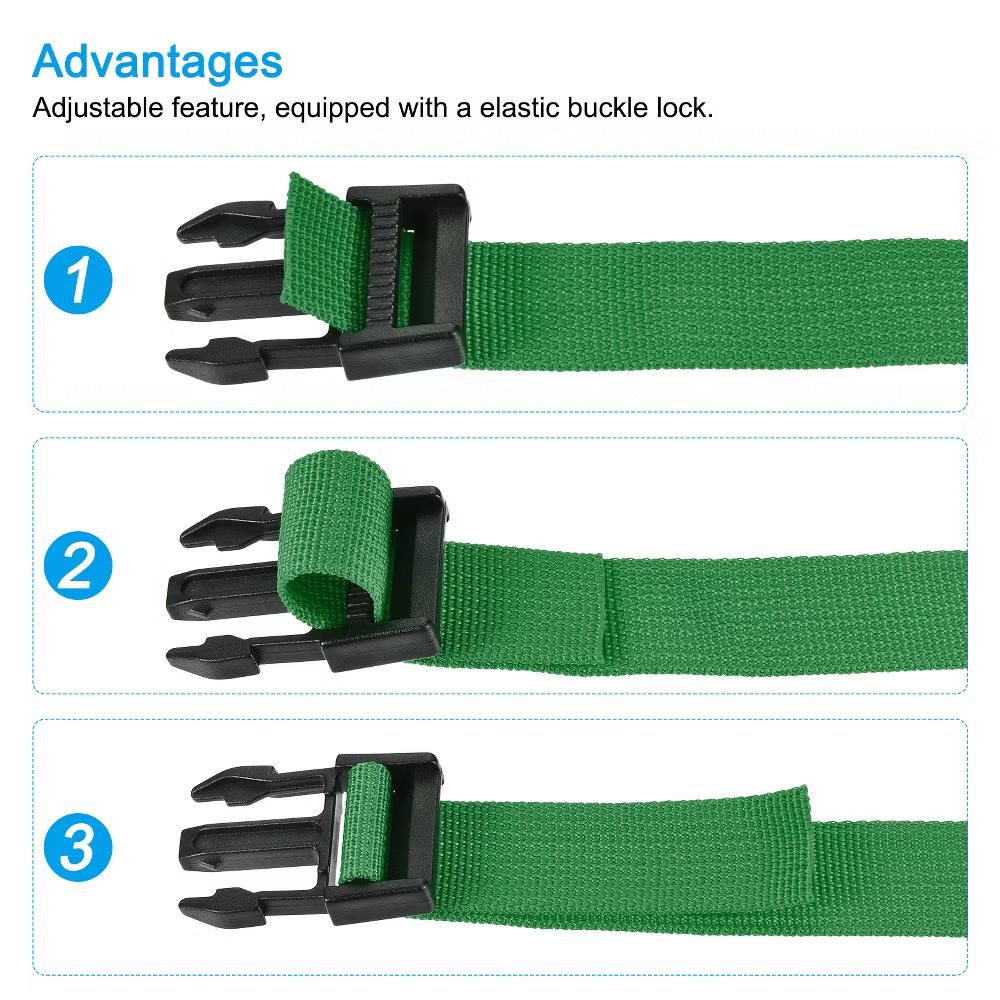 Outdoor Trave Backpack Adjustable Buckle Belt Luggage Straps - Image 12