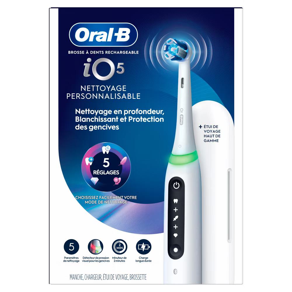 iO Series 5 Electric Toothbrush with Timer Multiple Brush Modes and Brush Head - Image 20