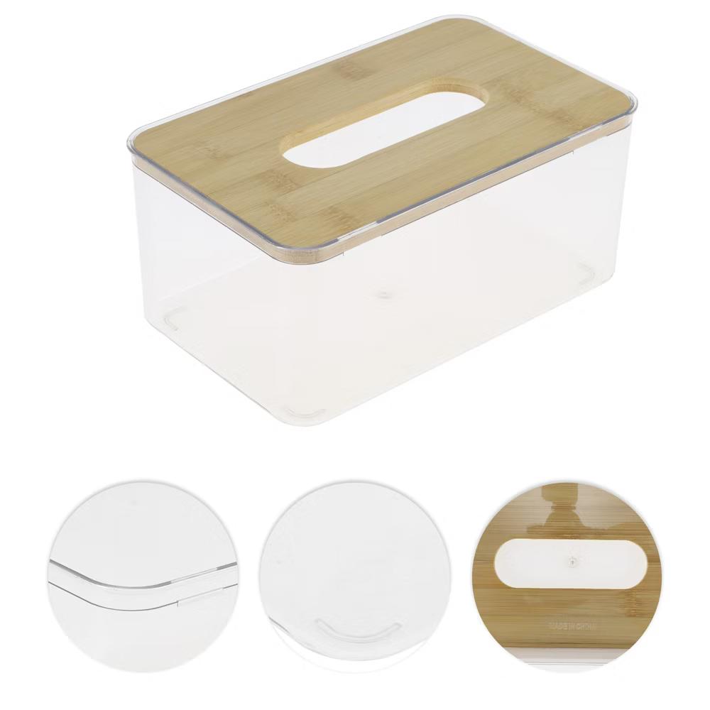 Convenient Square Tissue Box Holder 1 Pc - Image 3